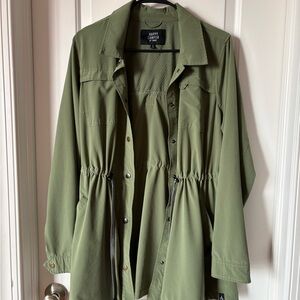 Torrid Utility Jacket in Olive